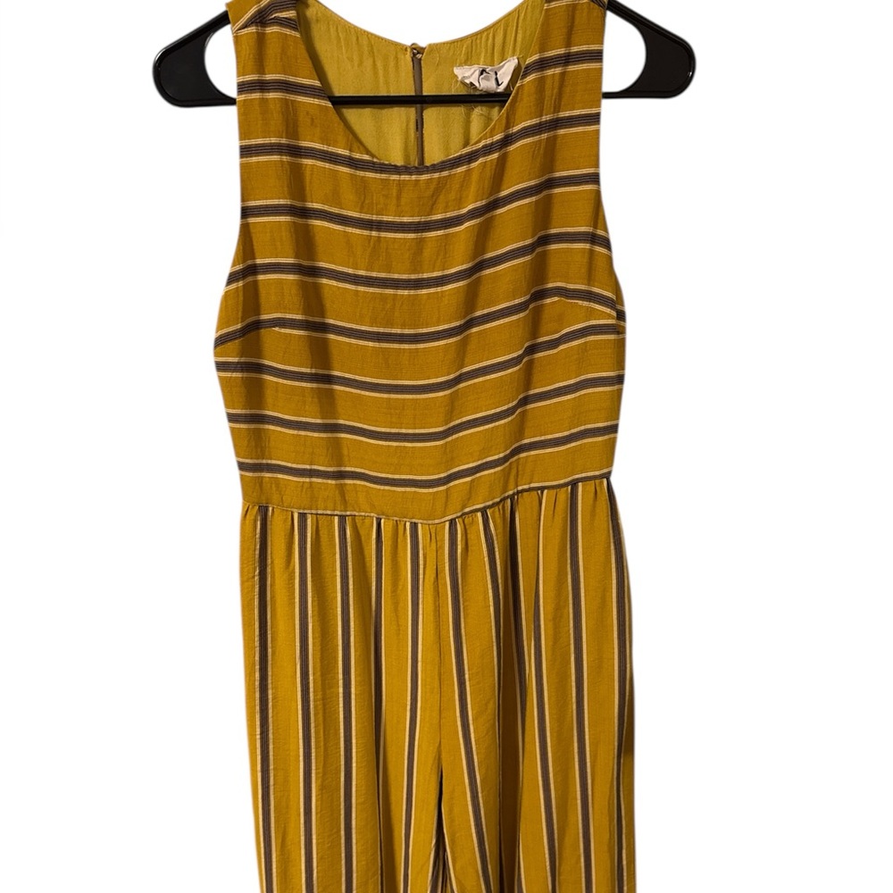 P. CILL Striped Yellow Jumpsuit